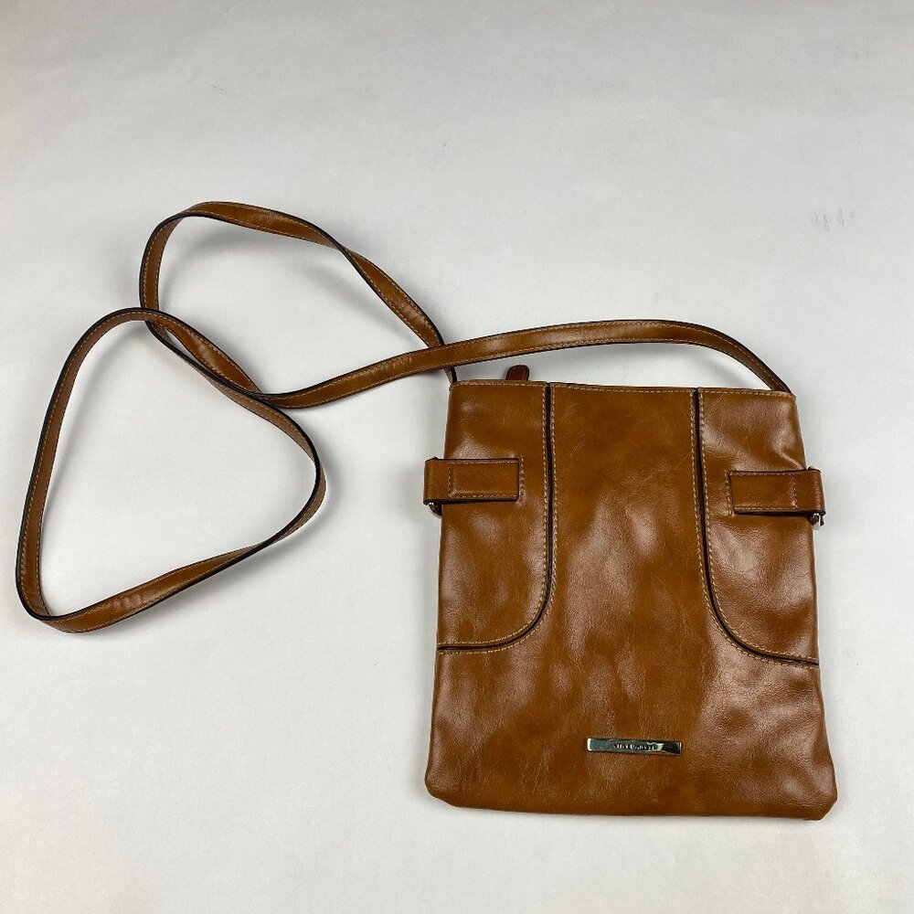 Vintage Nine West Crossbody‎ Purse Bag Brown